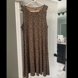 NBW cheetah print old navy dress